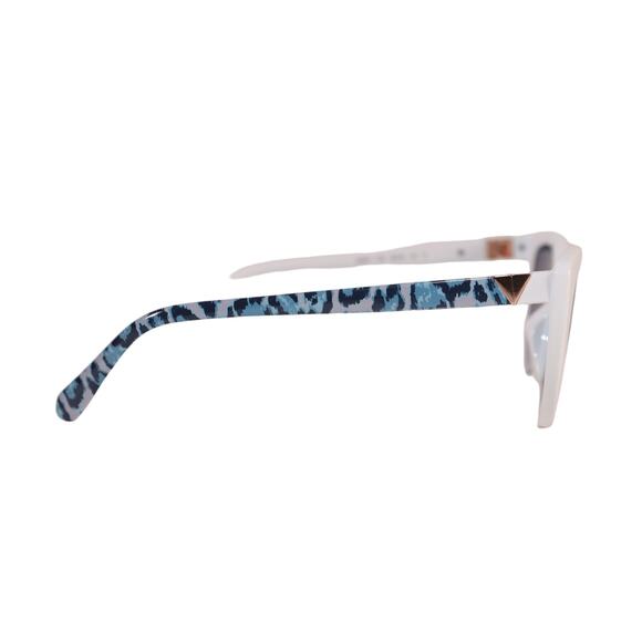 GUESS Cat Eye Womens Sunglasses - White / Blue Gradient - NWT - Picture 6 of 11